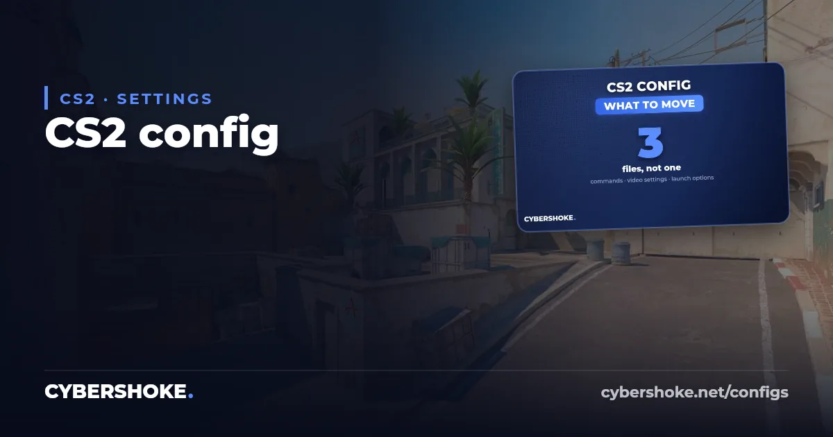 CS2 config file: where it lives and how to move it