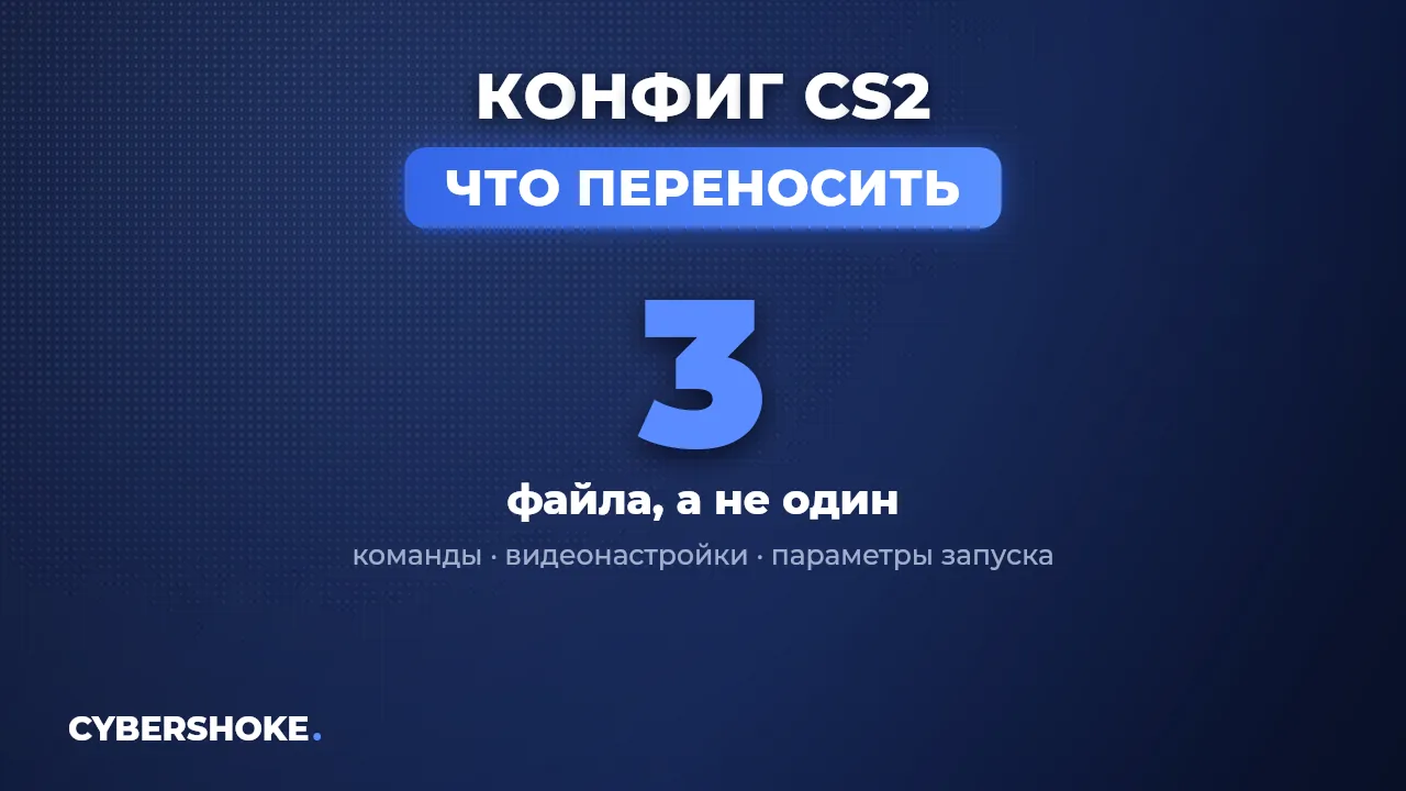 Три части настроек CS2: команды, видеонастройки и параметры запуска