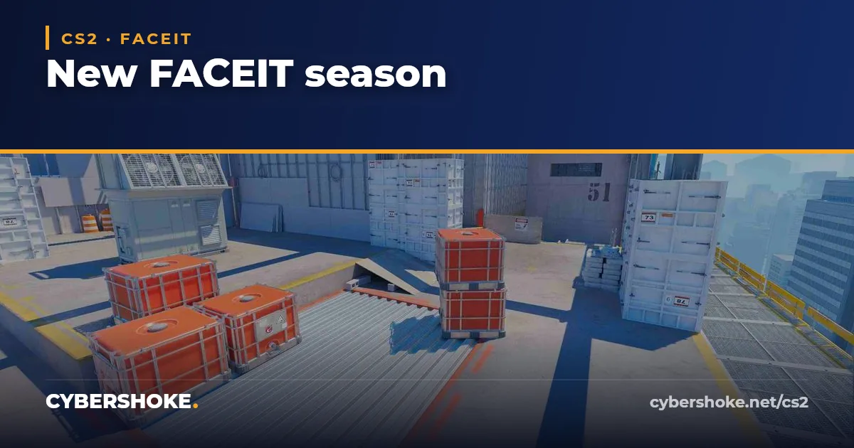 New FACEIT season: ELO reset and Vertigo in the pool